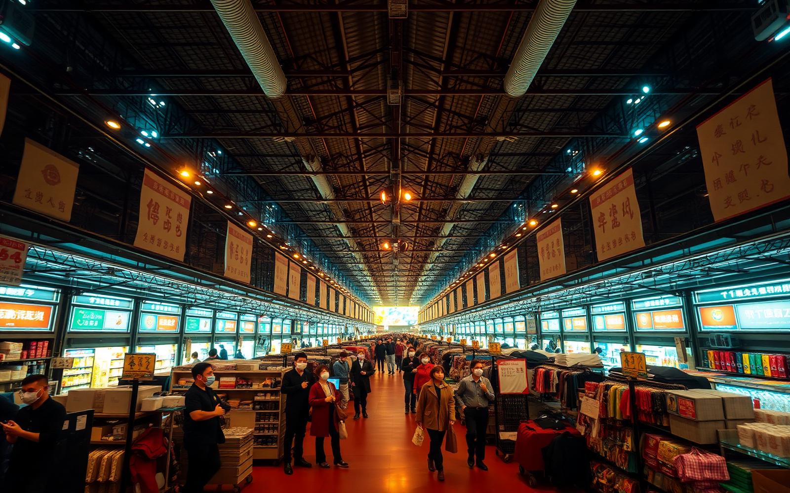 Inside Yiwu Trade City